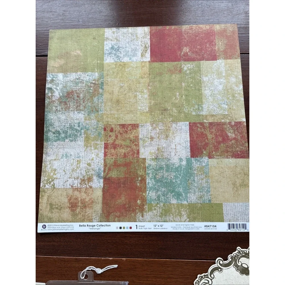 Prima & Others Scrapbook Kit Romantic Victorian No Sketches
